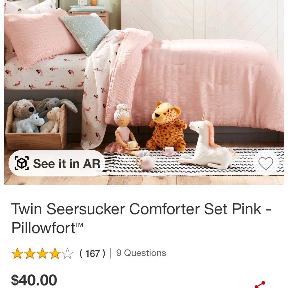 Twin size bedding